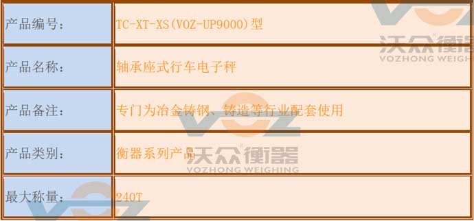 軸承座式行車秤視圖 軸承座式行車秤視圖